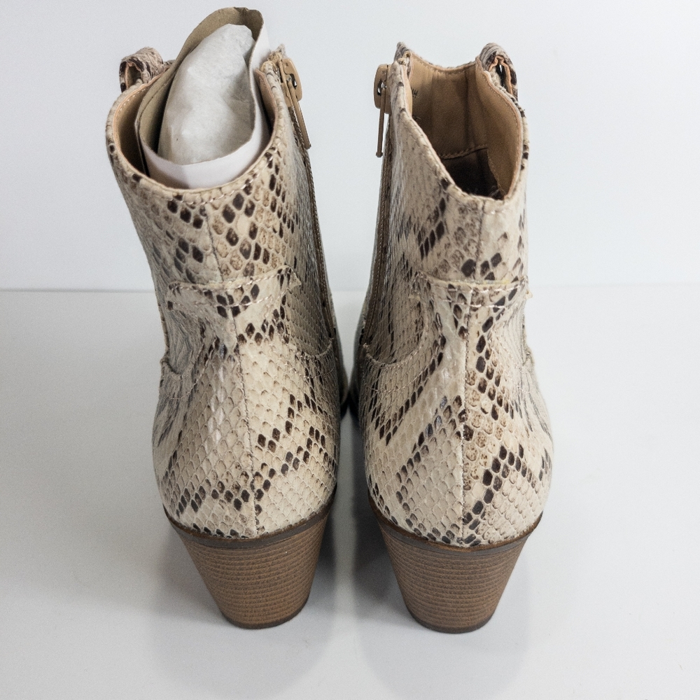 Sugar Tarah Western Booties Snake -7.5 - Picture 9 of 9